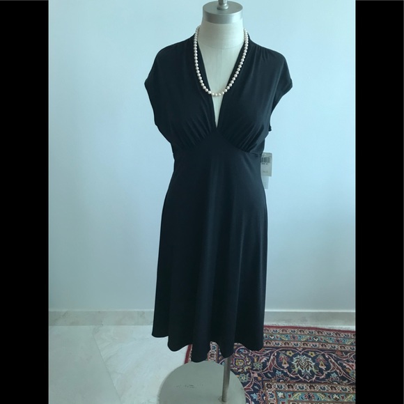 Maggy London NWT Little Black Dress Sz12p - Picture 4 of 7